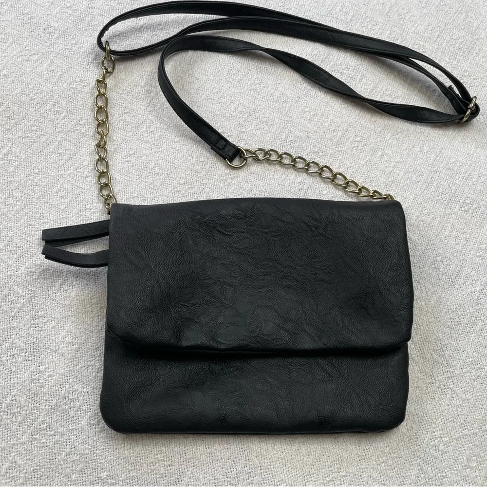 Elegant Black Chain Strap‎ Women's Bag